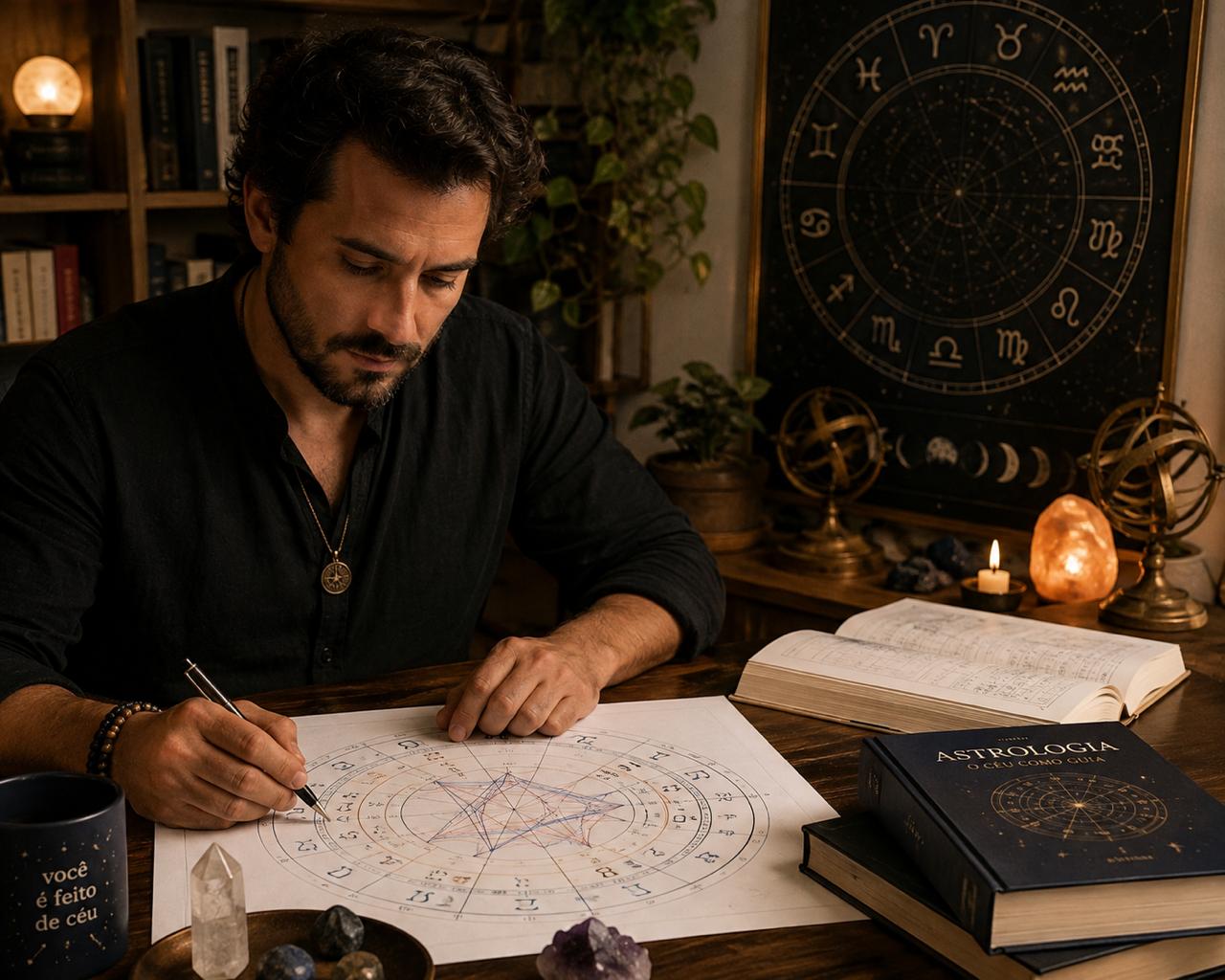 Imagem do atendimento Astrologia – Sabedoria Cósmica e Alquimia dos Astros