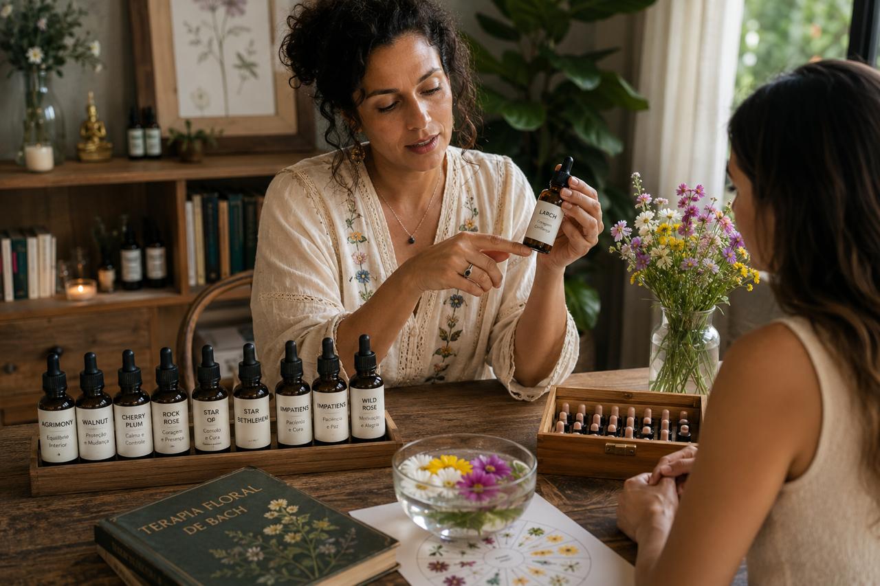 Imagem do atendimento Atendimento individual com Florais de Bach — Online